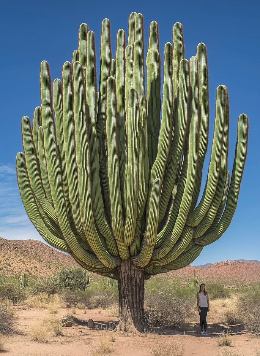 Saguaro cactus desert skyscraper