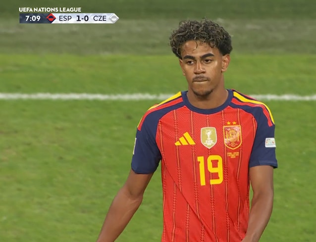 Lamine Yamal 19 G/A streak