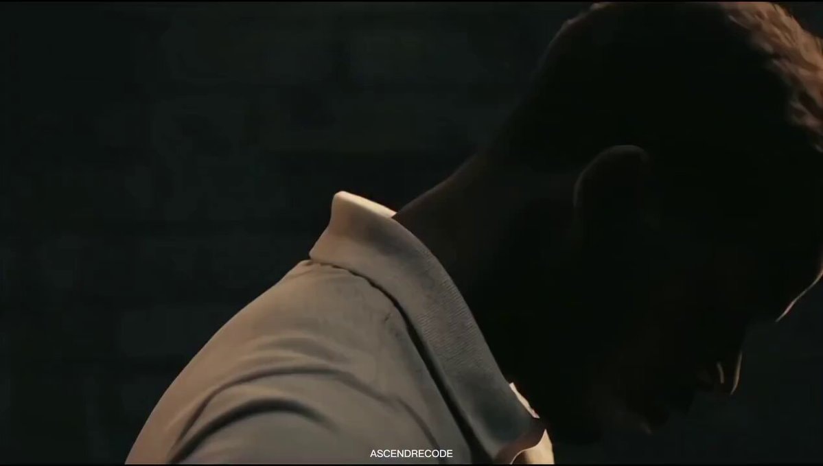 man's profile in thought