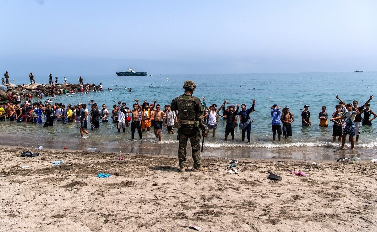 Ceuta migrant detention Morocco