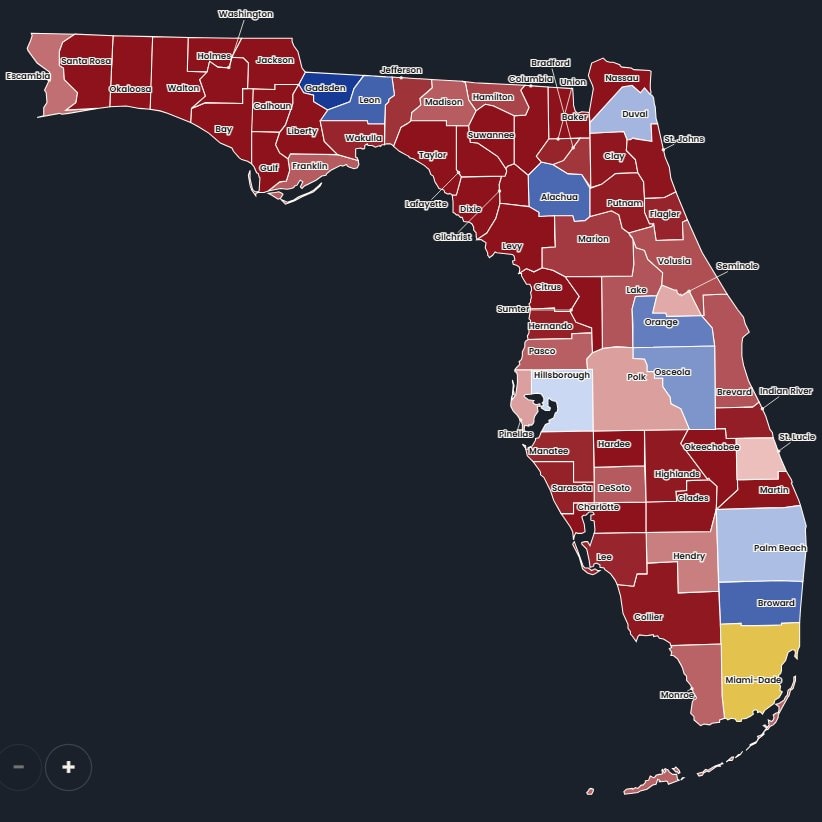Donald Trump Florida early voting results (photo 2 of 2) Donald Trump Florida early voting results (photo 2 of 2)