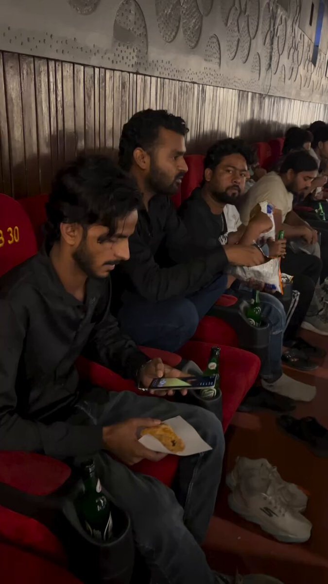 Indians cinema seating arrangement