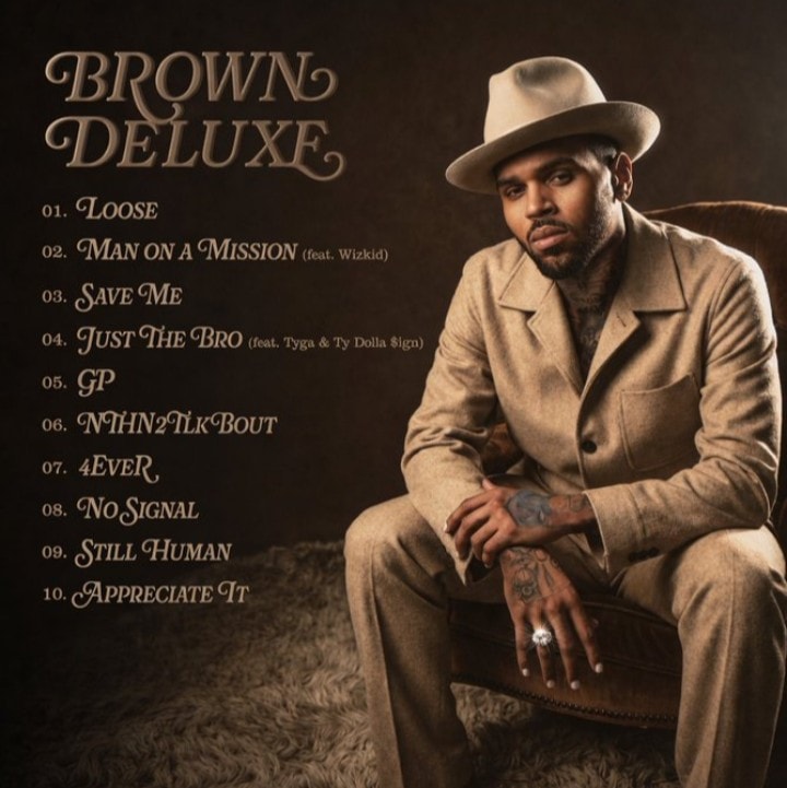 Chris Brown Brown deluxe Chocolate Edition features (photo 2 of 2)