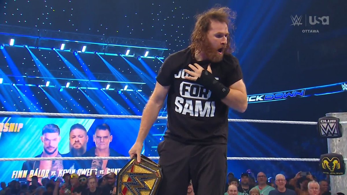 Sami Zayn WWE Championship Sami Zayn WWE Championship
