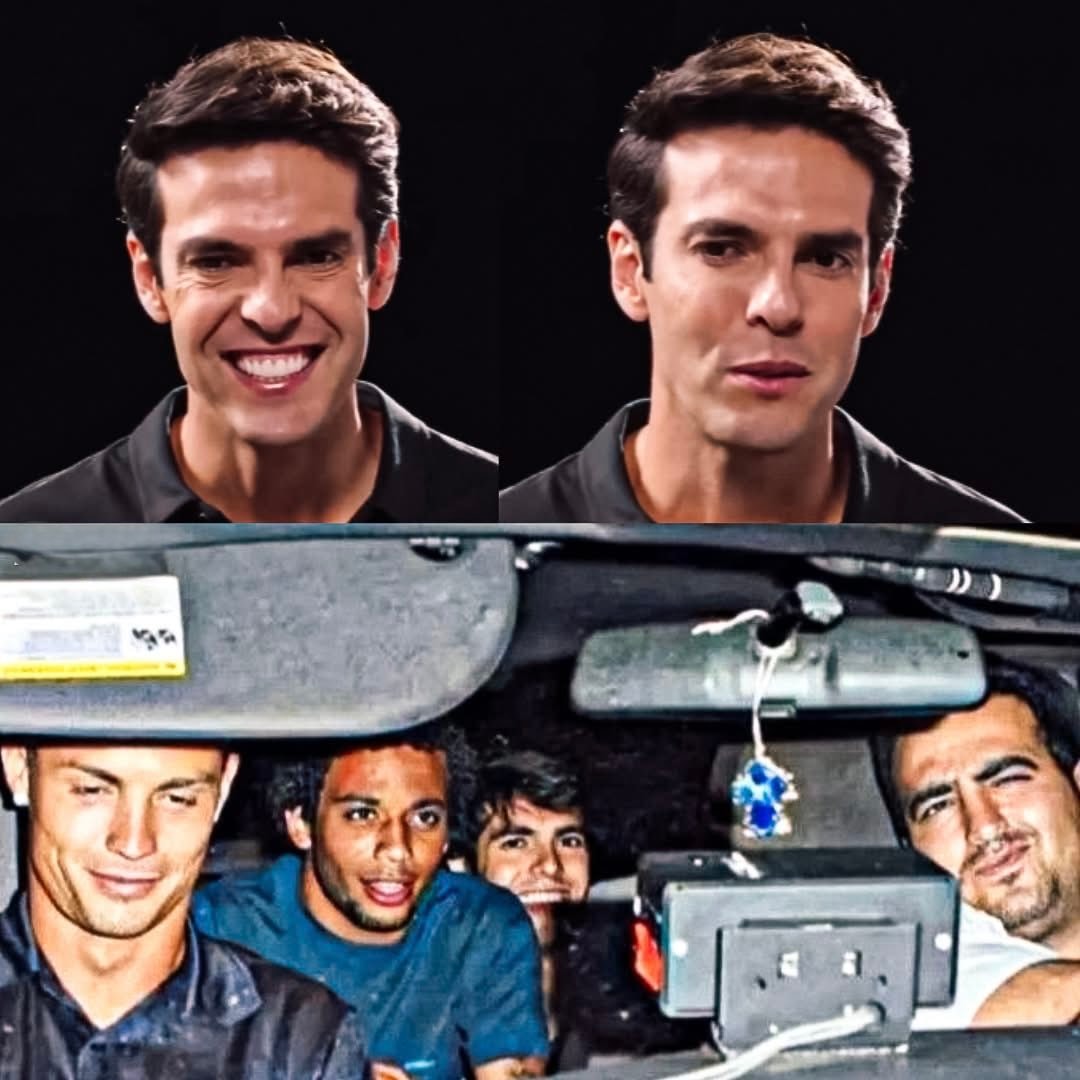 Ricardo Kaká on his taxi ride with Cristiano Ronaldo Ricardo Kaká on his taxi ride with Cristiano Ronaldo