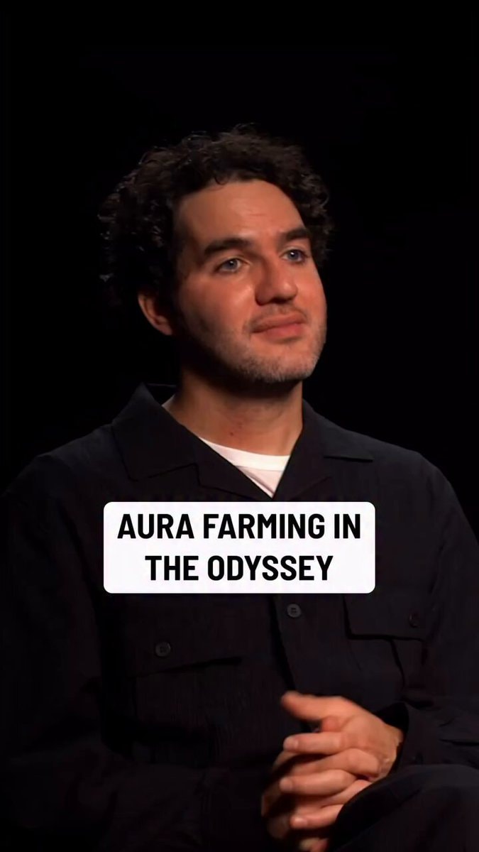 Benny Safdie aura farming Agamemnon Odyssey