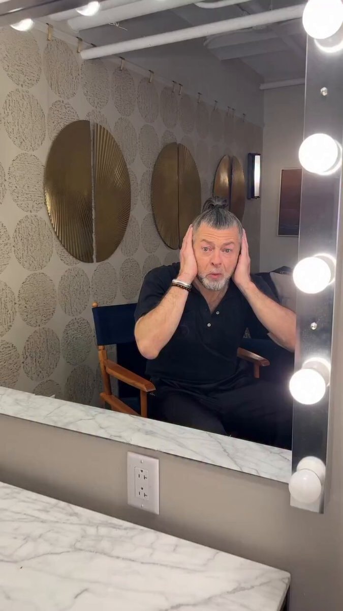 Andy Serkis Gollum edit with Stephen Colbert