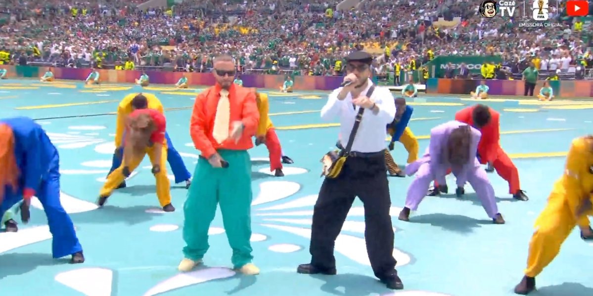 J Balvin FIFA World Cup Mexico opening ceremony (photo 3 of 4)