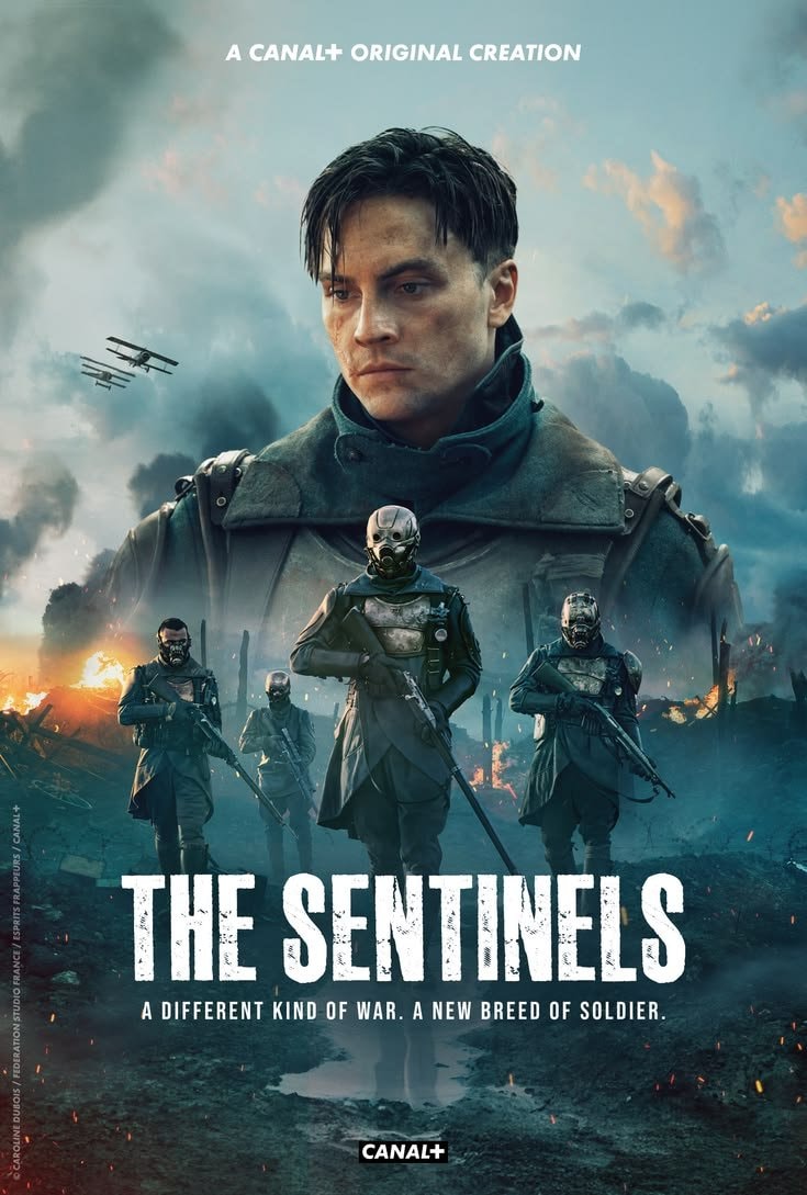 futuristic soldiers movie poster