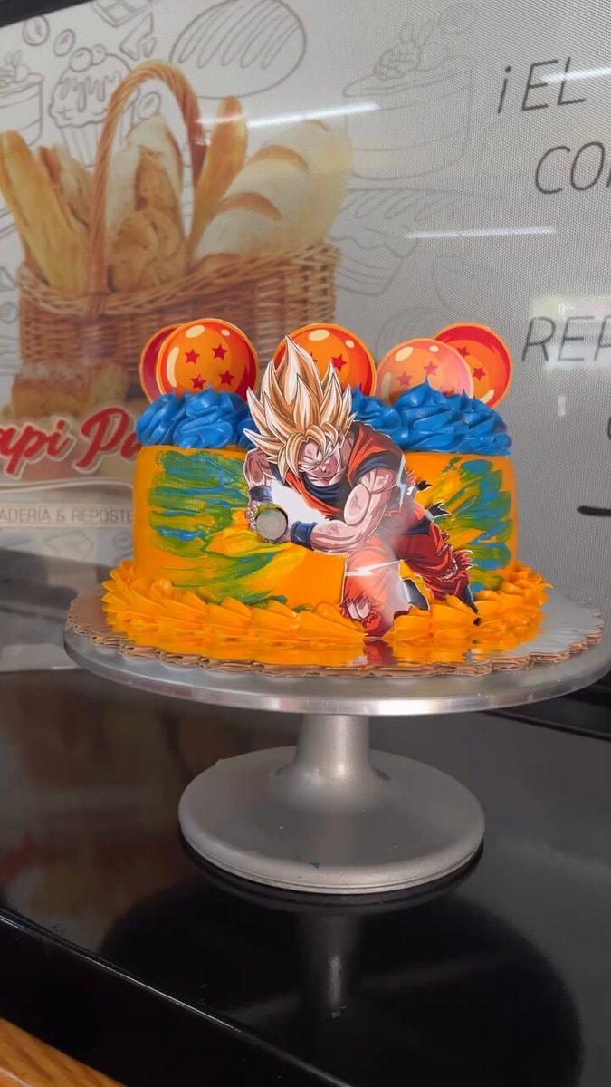 Dragon Ball Z cake