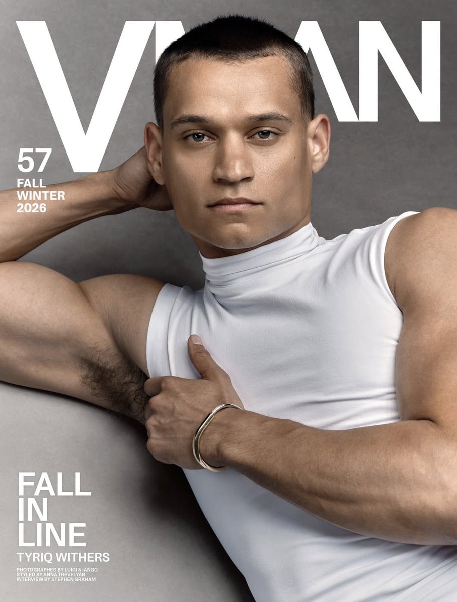 Tyriq Withers VMAN Magazine cover