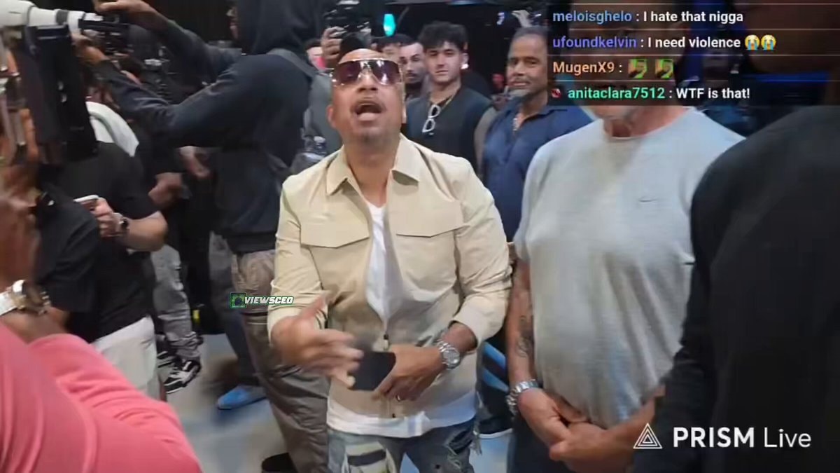 Julian Newman's dad brawl at Brand Risk Julian Newman's dad brawl at Brand Risk