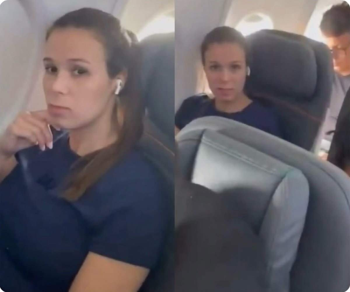Brazilian woman plane seat dispute