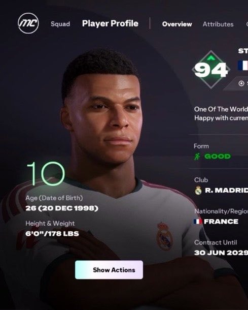 FC 27 Career Mode ego feature