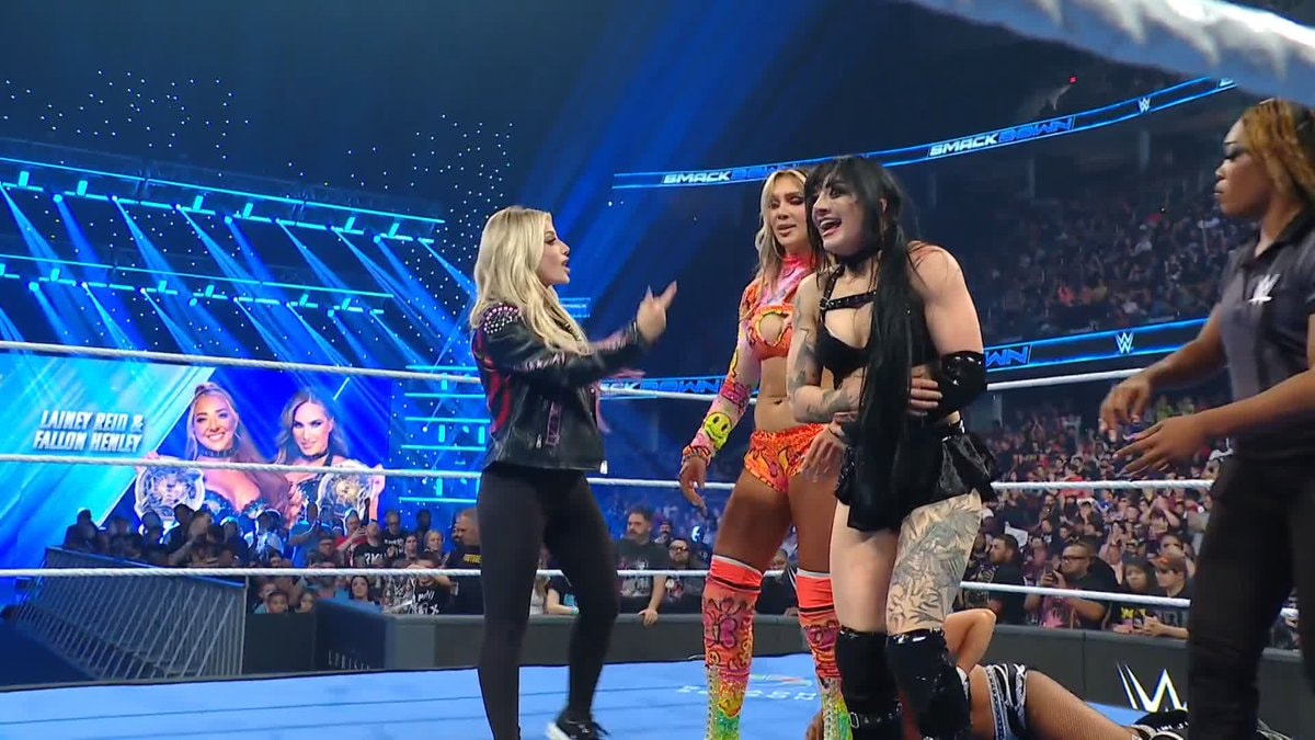 Tatum Paxley and Charlotte Flair vs Fatal Influence Tatum Paxley and Charlotte Flair vs Fatal Influence
