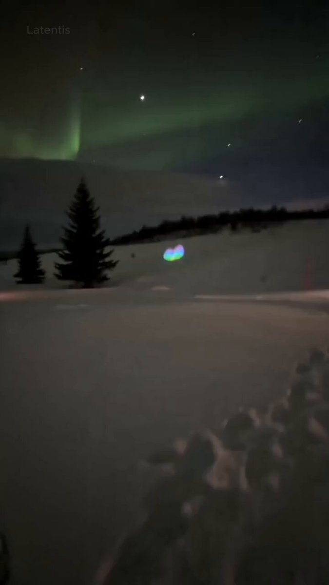 Lapland Finland winter night
