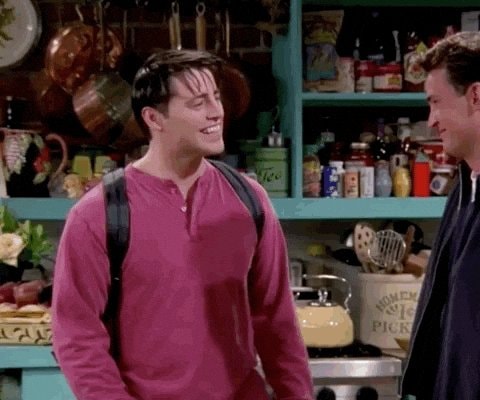 sitcom kitchen moment