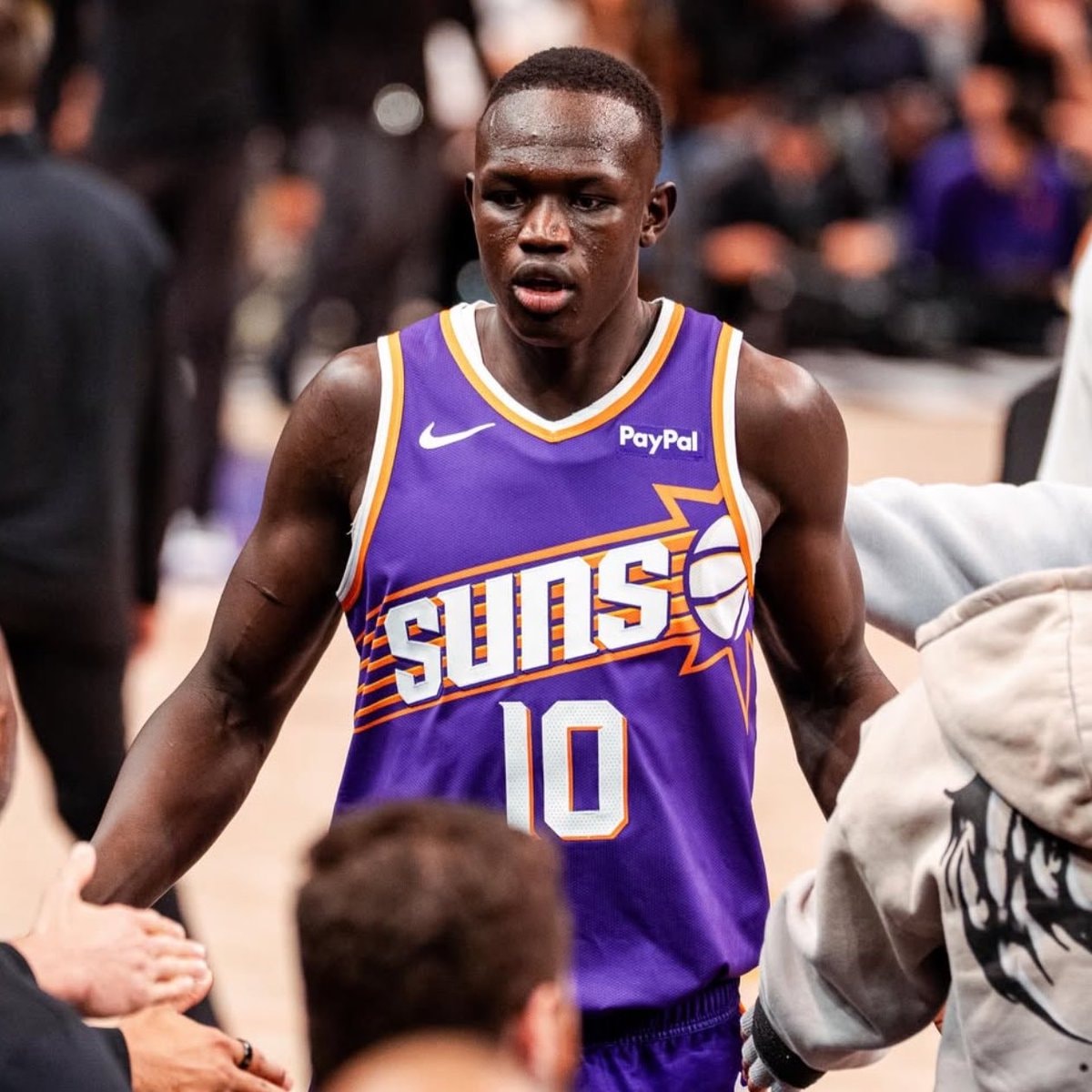 Khaman Maluach 15 points 15 rebounds