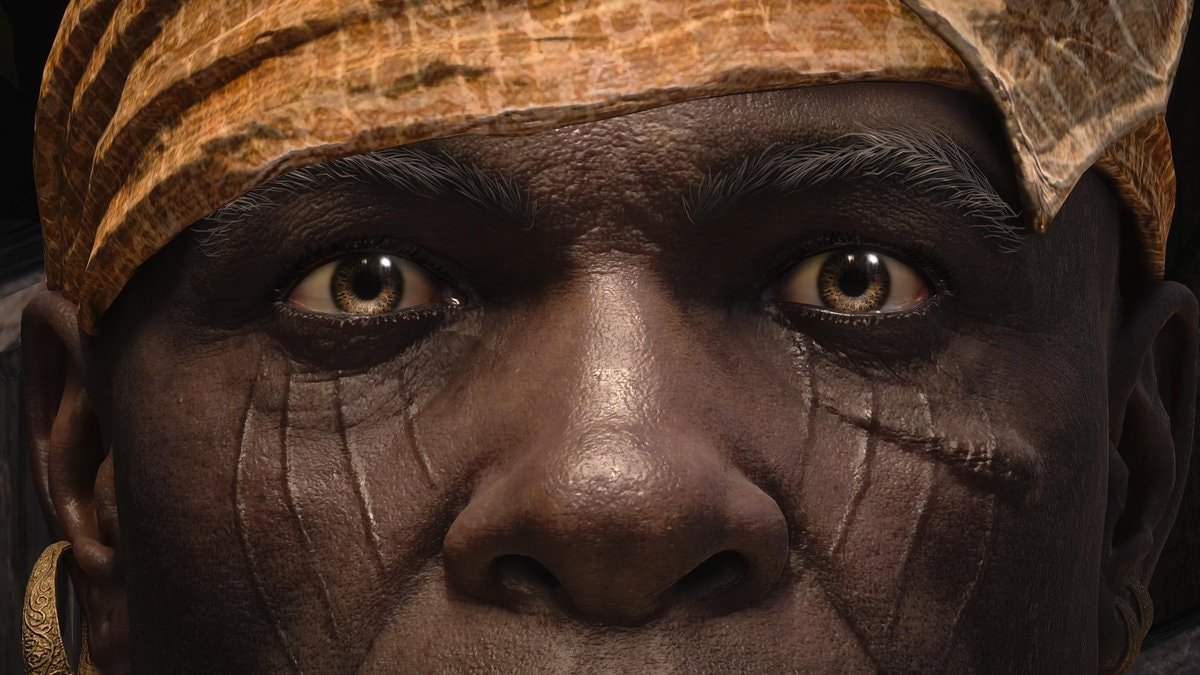 Man's hyperrealistic close-up (photo 2 of 4)