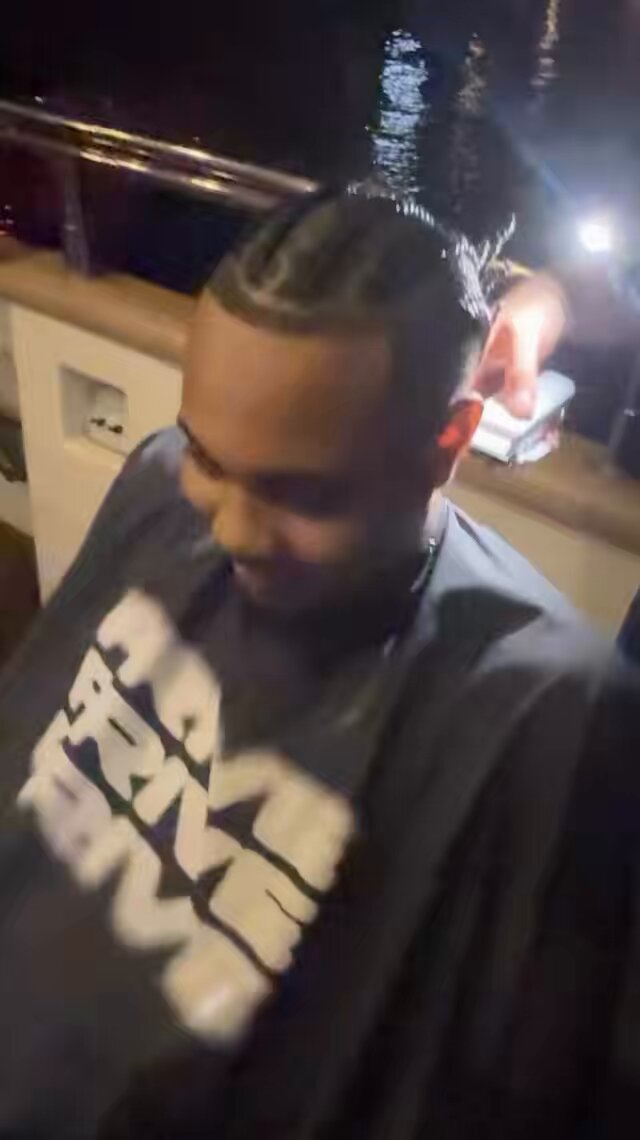 G Herbo $1k yacht haircut in Miami