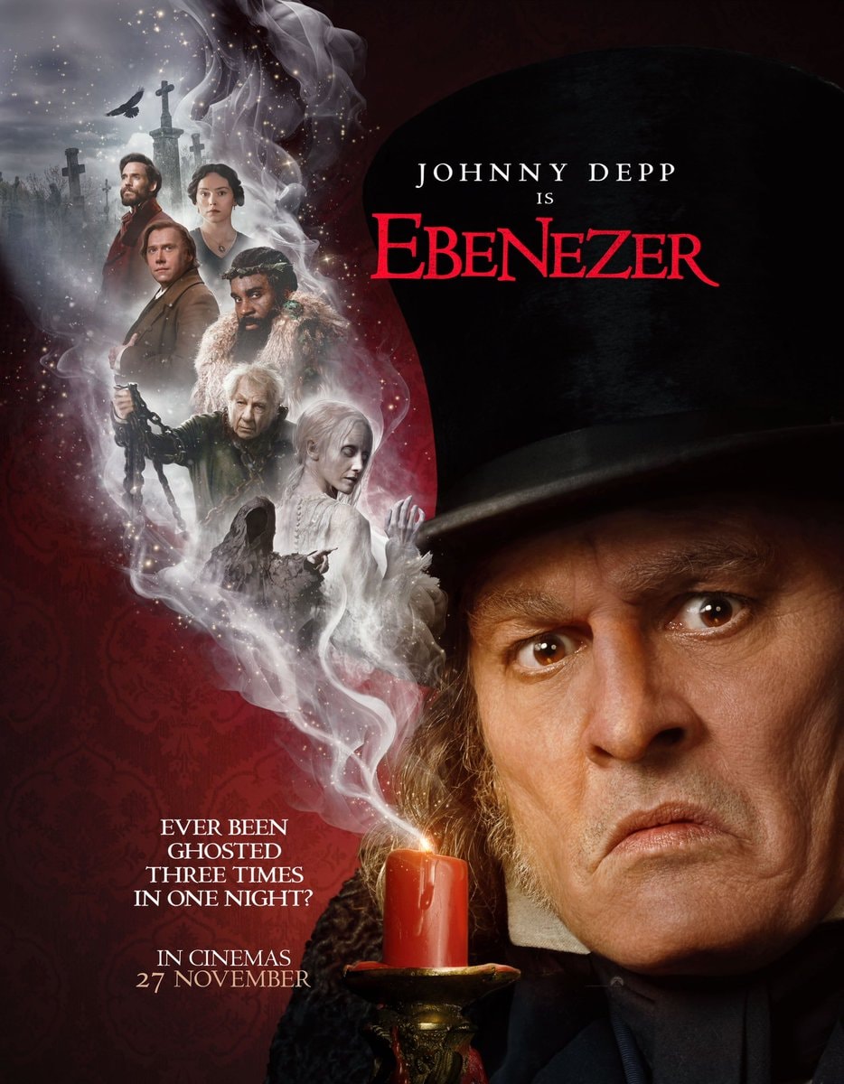 Johnny Depp Ebenezer poster