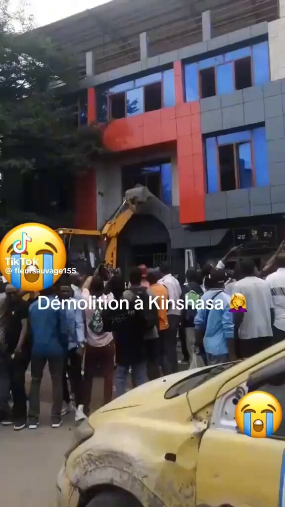 Démolition à Kinshasa