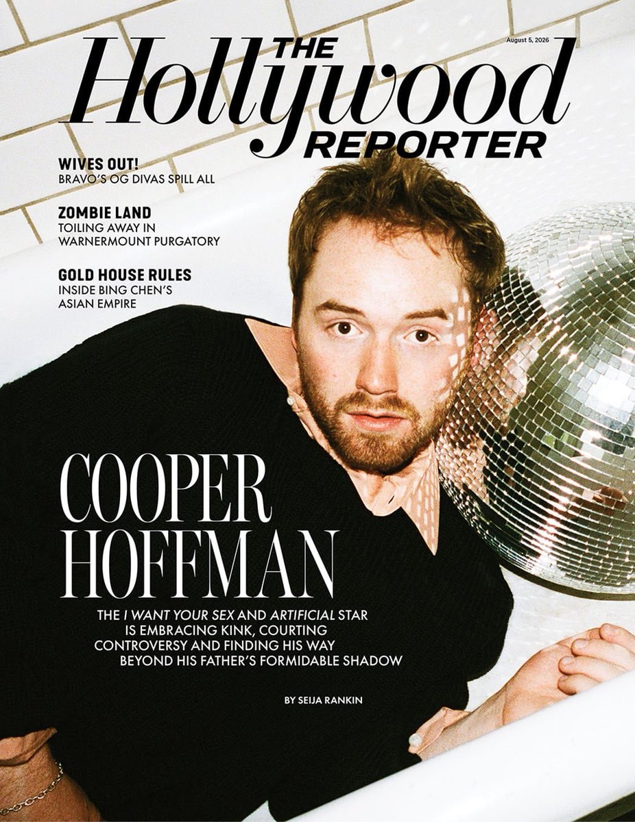 Cooper Hoffman The Hollywood Reporter cover (photo 1 of 4)