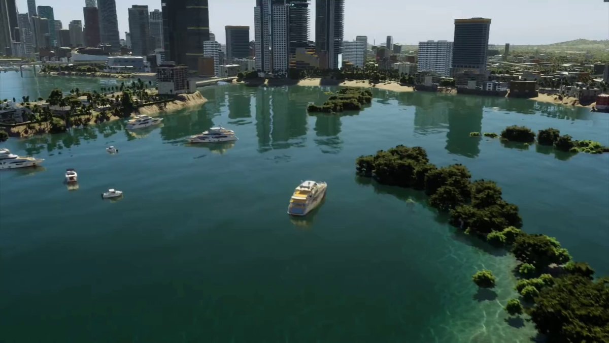 GTA 6 map recreated in Cities Skylines 2