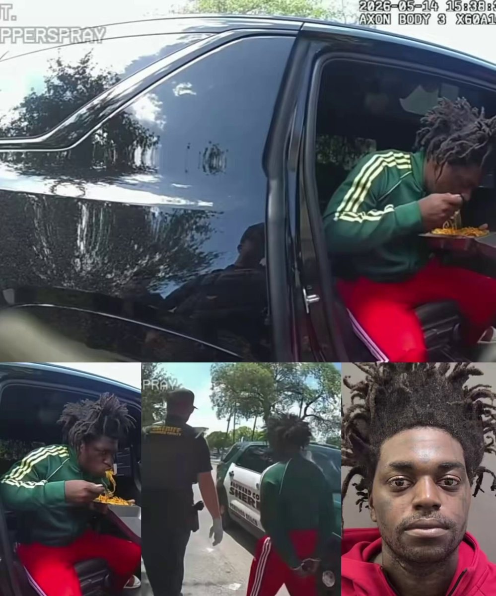 Kodak Black arrest while eating