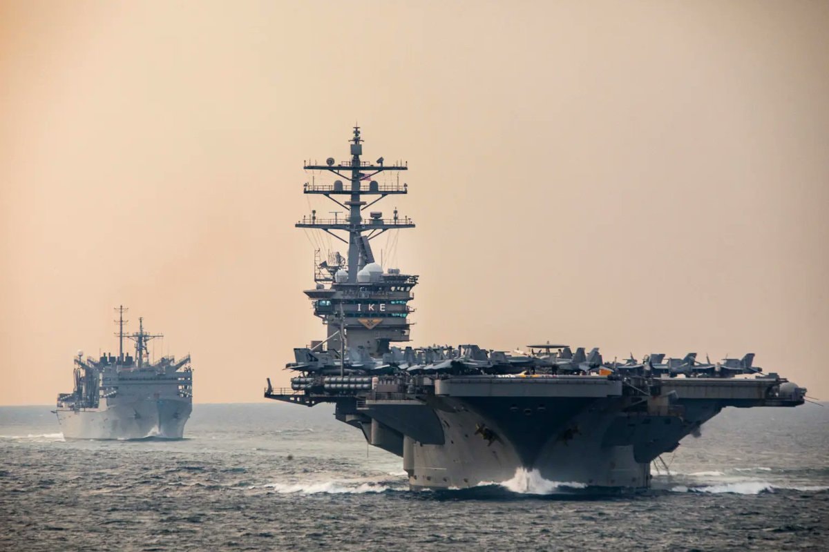 USS Dwight D. Eisenhower mishap off Virginia
