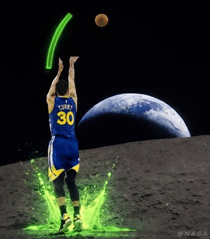 Stephen Curry shooting GIF