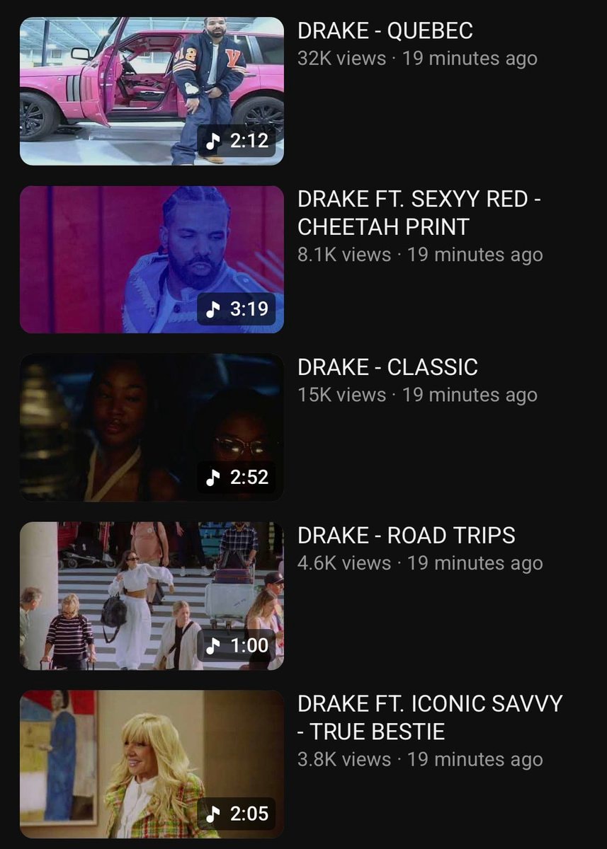 Drake FOMO videos (photo 2 of 2)