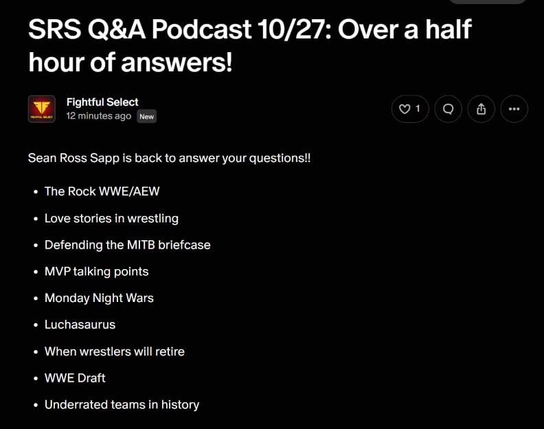 Sean Ross Sapp Q&A
