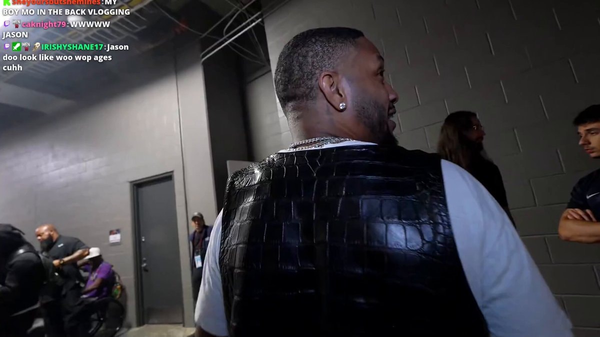 BenDaDonnn meets Lil Baby backstage