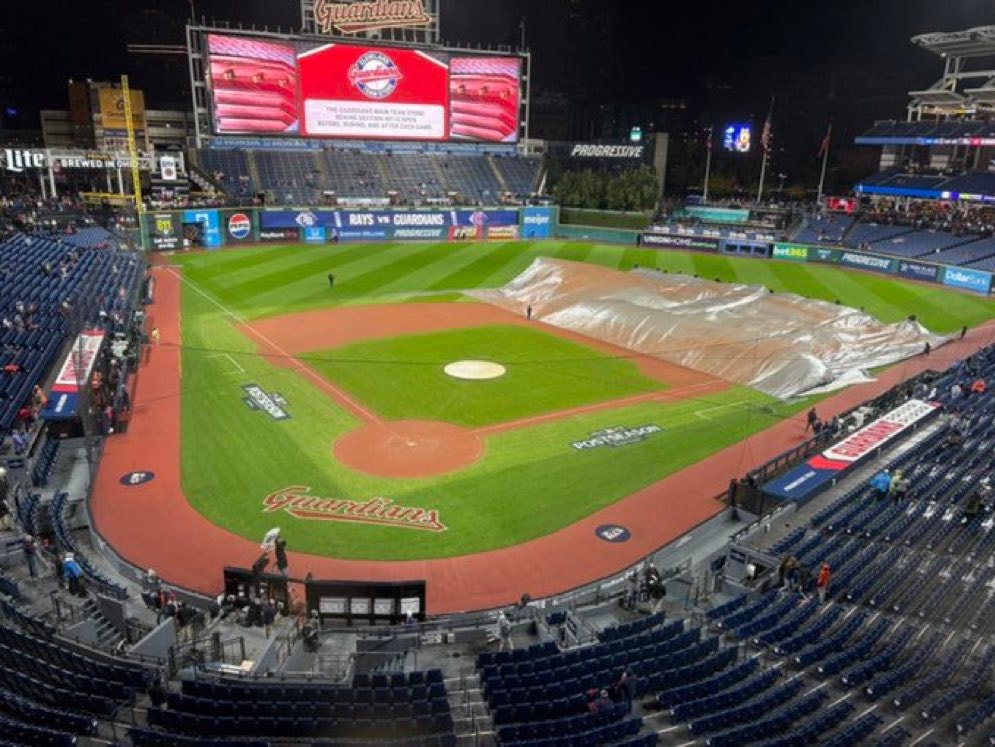 Rays vs Guardians Game 4 postponement