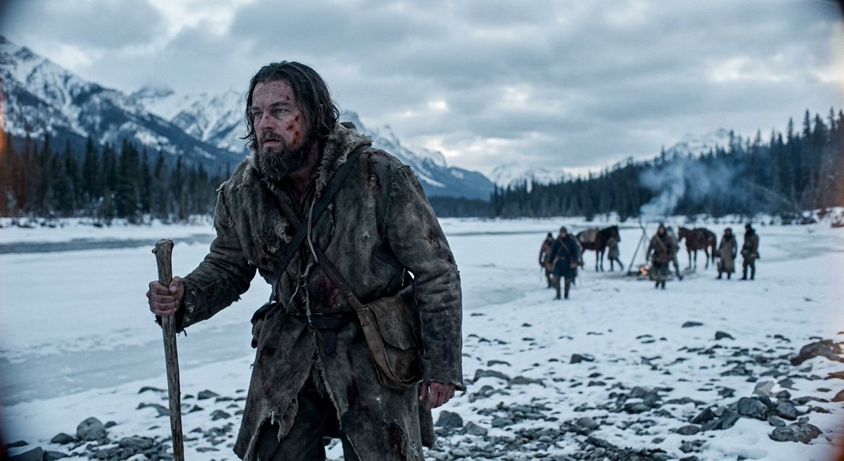 Leo as Hugh Glass in The Revenant Leo as Hugh Glass in The Revenant