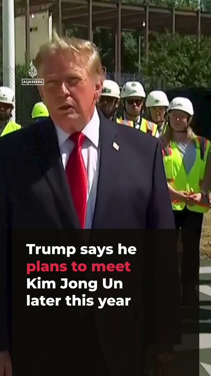 Trump says he plans to meet Kim Jong Un