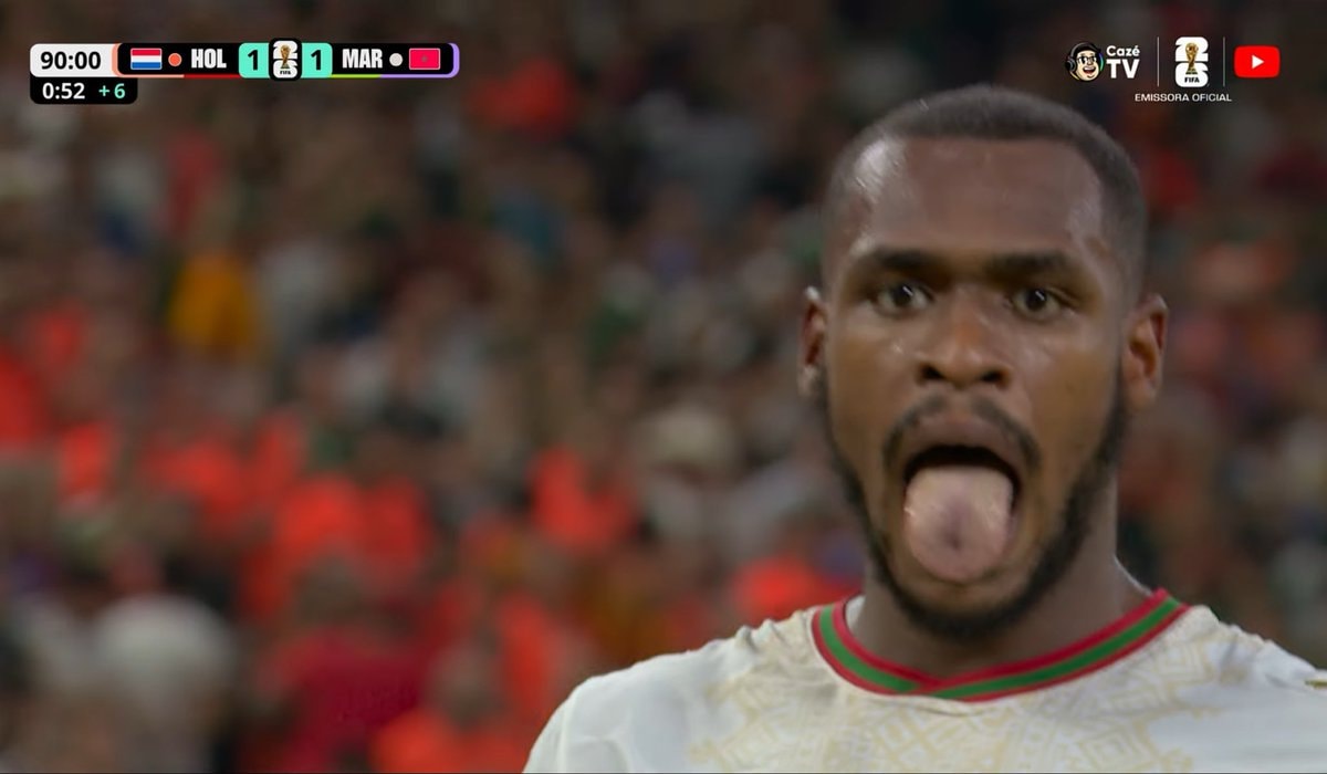 Morocco equalizer vs Netherlands World Cup
