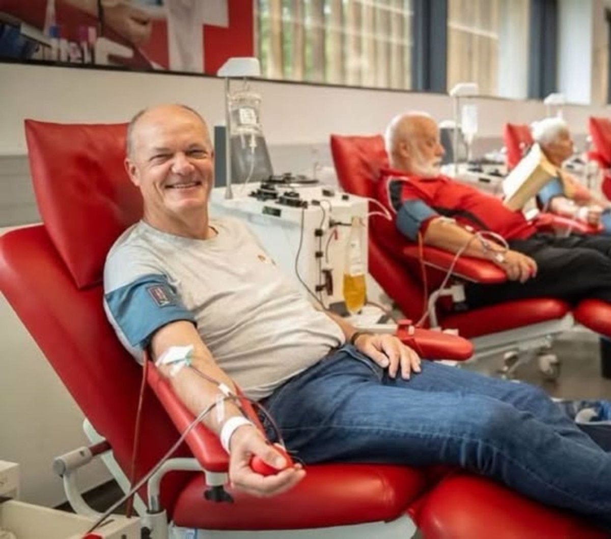 European blood donation rates by country (photo 2 of 2)