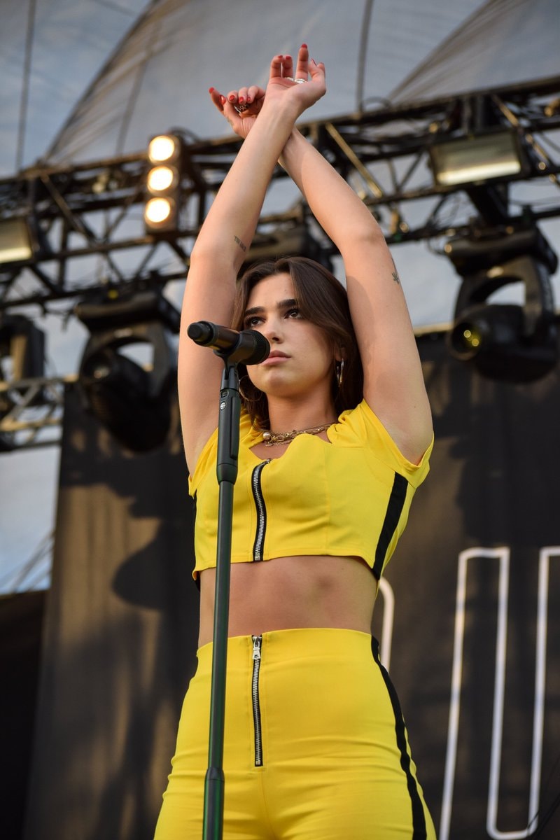 Dua Lipa live performance