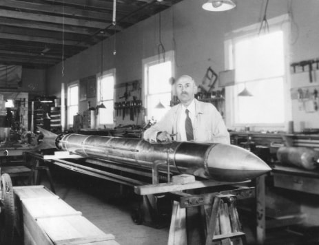 Robert H. Goddard rocket workshop