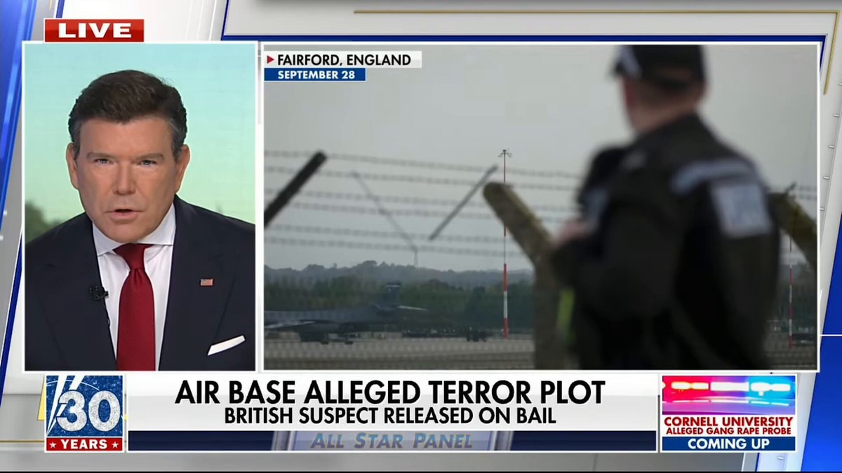 RAF Fairford terror plot suspects released on bail