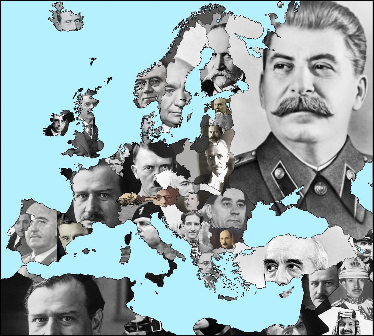 Europe leaders 1930s
