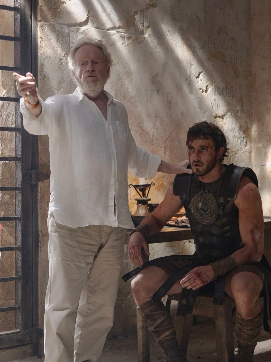 Ridley Scott on ALIEN: ROMULUS (photo 1 of 2)