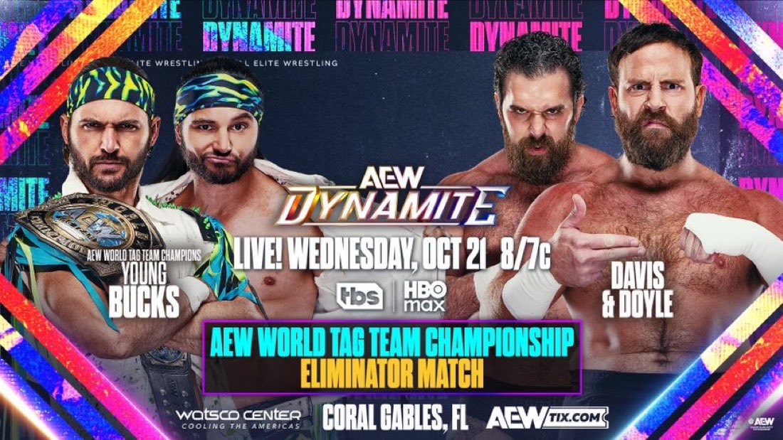 Young Bucks vs Mark Davis & Jake Doyle