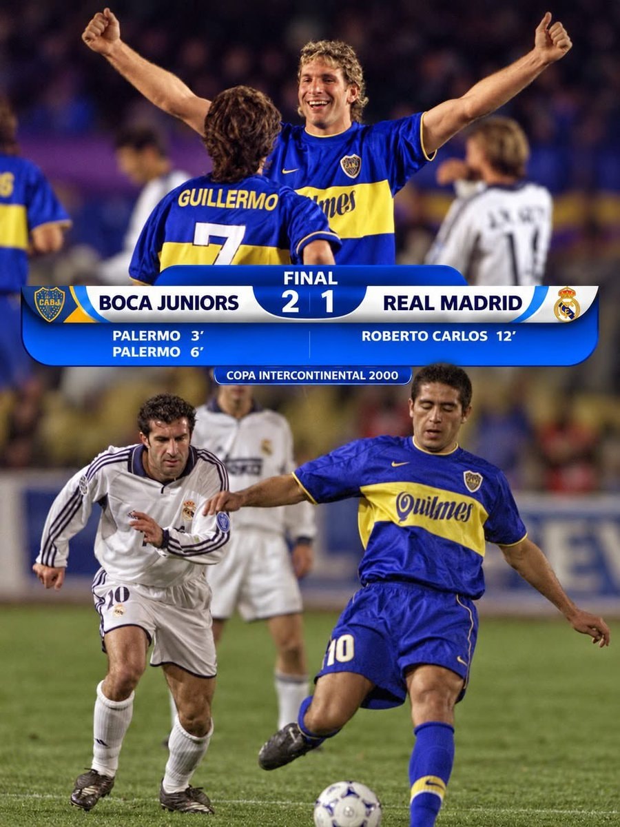 Boca Juniors vs Real Madrid Tokyo 2000