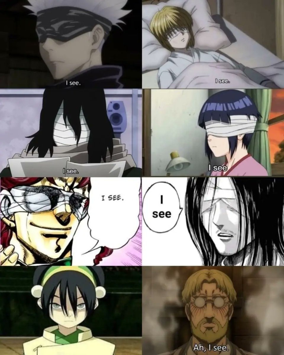 anime blindfold meme