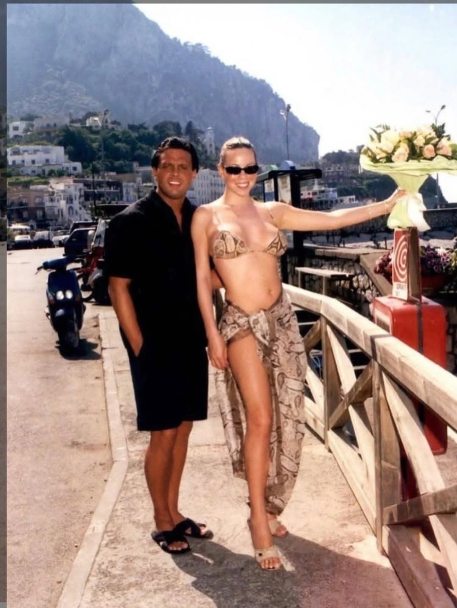 Luis Miguel and Mariah Carey vacation (photo 3 of 3)