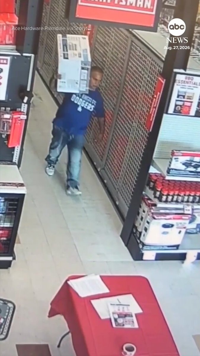 Ace Hardware employee stops thief