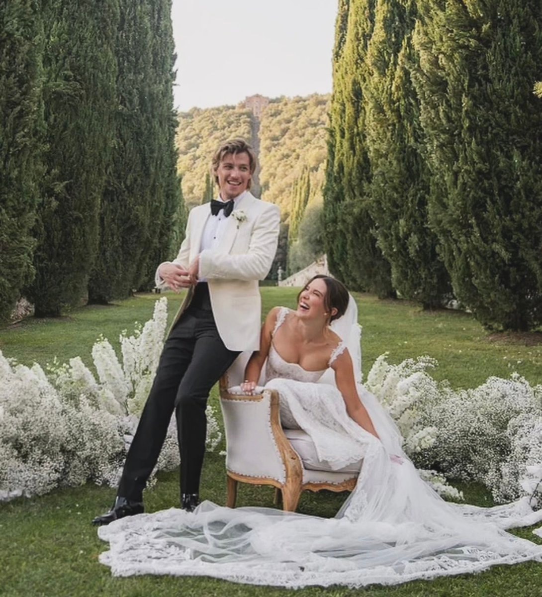 Millie Bobby Brown wedding moment